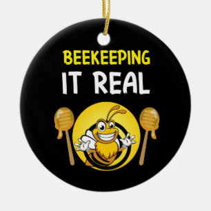 Biodlarkonsten BeeConstantRealdo Julgransprydnad Keramik