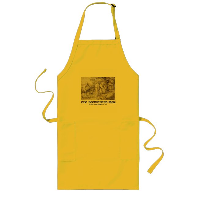 Biodlarna (1568) Pieter Brugel the Elder Långt Förkläde (Framsidan)