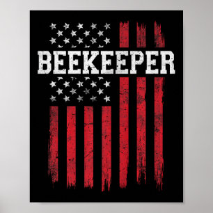 Biodling American Flagga Usa Patriot Patriotic Poster