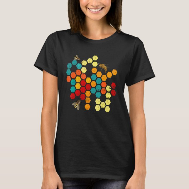 Biodling Apikultur Bihushållare Bihus Bihållare T Shirt (Framsida)