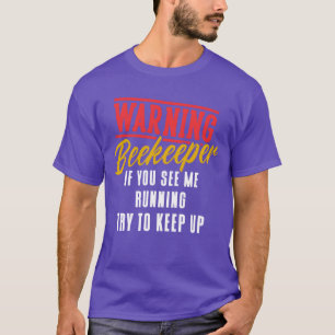 Biodling Apikulturist Bihjälp Bihållare frie T Shirt