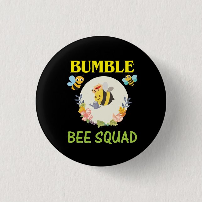 Biodling Art Humla Squad Knapp (Framsida)