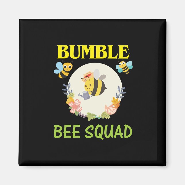 Biodling Art Humla Squad Magnet (Framsidan)
