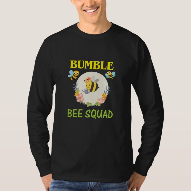 Biodling Art Humla Squad T Shirt (Framsida)