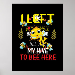 Biodling Art min näve att vara här Poster