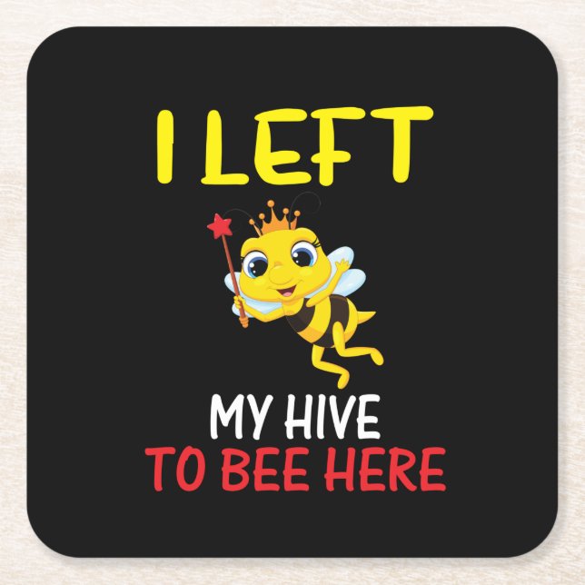 Biodling Art min näve att vara här Underlägg Papper Kvadrat (Framsidan)