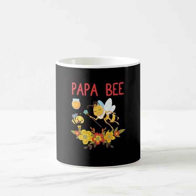 Biodling Art Pappa Bee 2 Kaffemugg (Center)