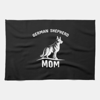 Biodling Art Tysk Shepherd Mamma Kökshandduk
