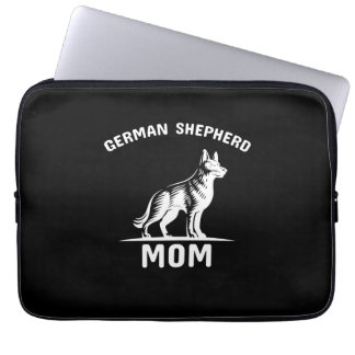 Biodling Art Tysk Shepherd Mamma Laptop Fodral