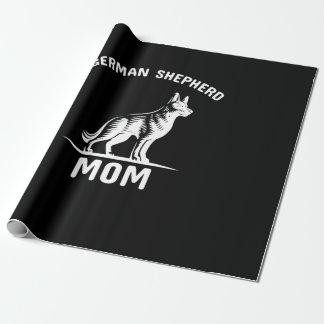 Biodling Art Tysk Shepherd Mamma Presentpapper