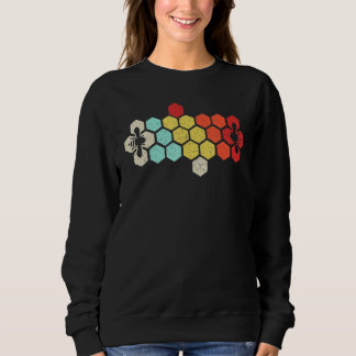 Biodling Binärärare Honung Retro Vintage Bikupa T Shirt