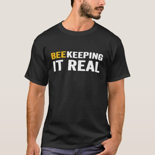 Biodling, biodling, biodlingshonungsbin t shirt (Framsida)