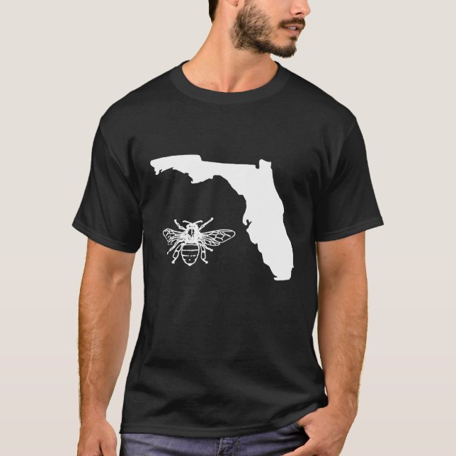 Biodling för biodling i Florida T Shirt (Framsida)