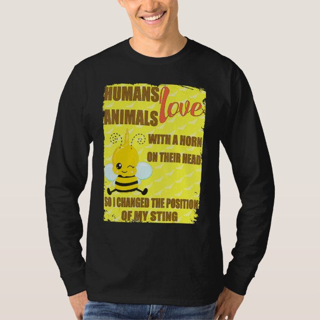 Biodling från bin Maj Idea Apiolog Biodling T Shirt (Framsida)