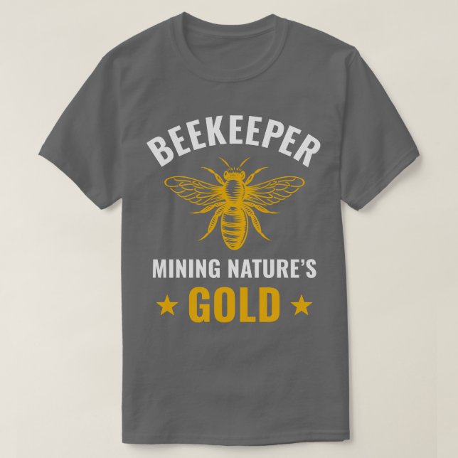 Biodling Funny Gruvhonungsbin T Shirt (Design framsida)