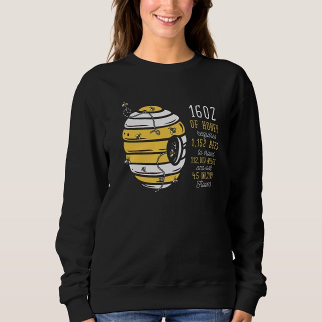 Biodling Honung Pollen Biodling Bina T Shirt (Framsida)