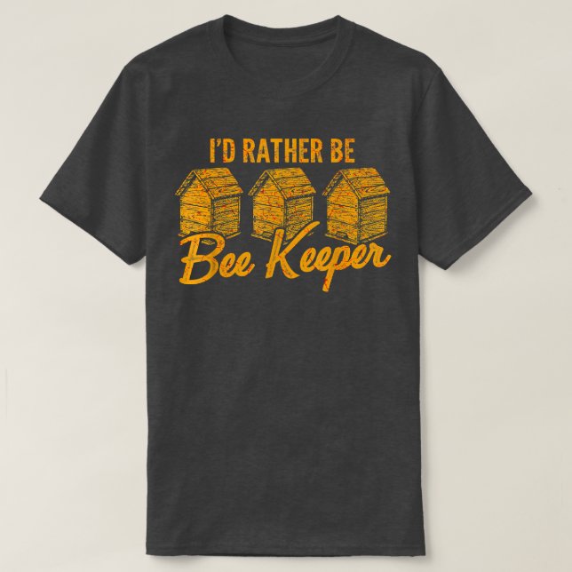 Biodling Honungsbin Farmer Apiarist9 T Shirt (Design framsida)