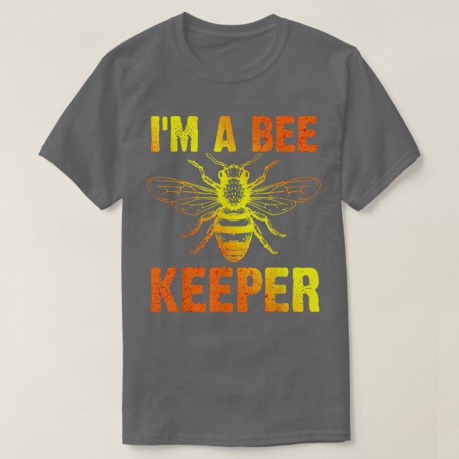 Biodling Honungsbin Farmer Apiarist T-Shirt (Design framsida)