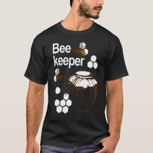 Biodling Honungsbin Honeycomb Bee T Shirt