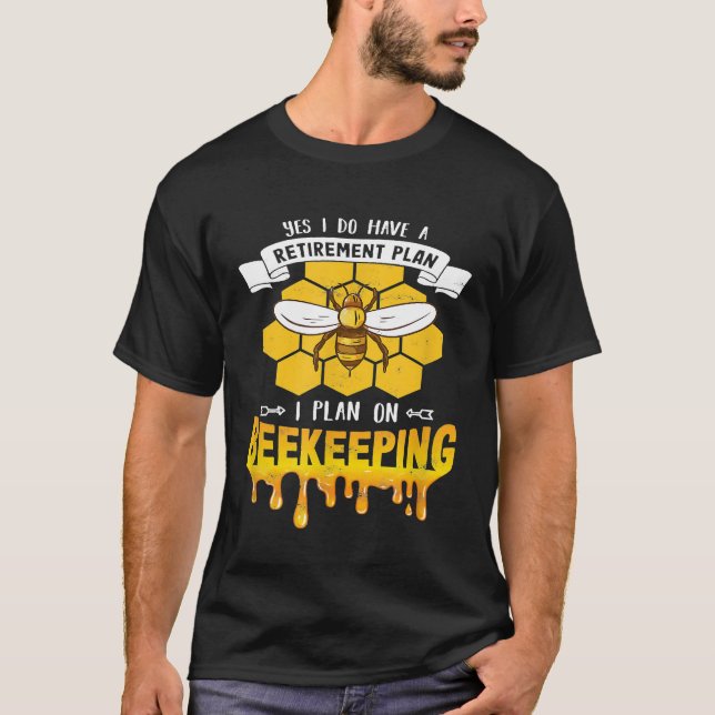 Biodling i Pension-planen T Shirt (Framsida)