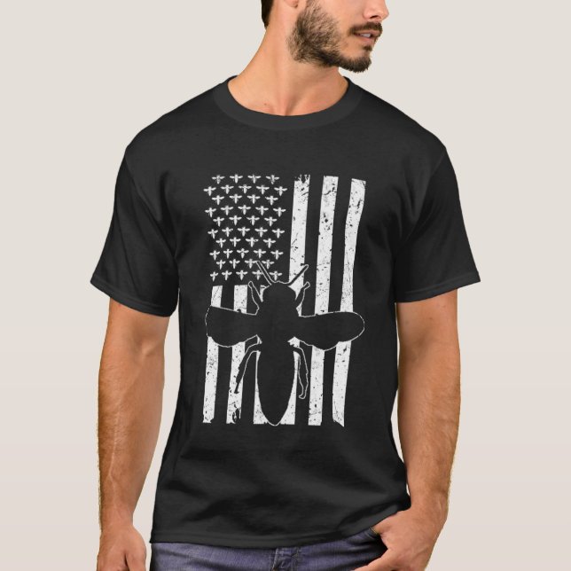 Biodling i USA T Shirt (Framsida)