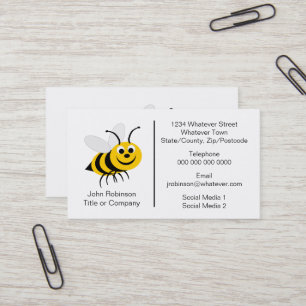 Biodling inom bidesign visitkort