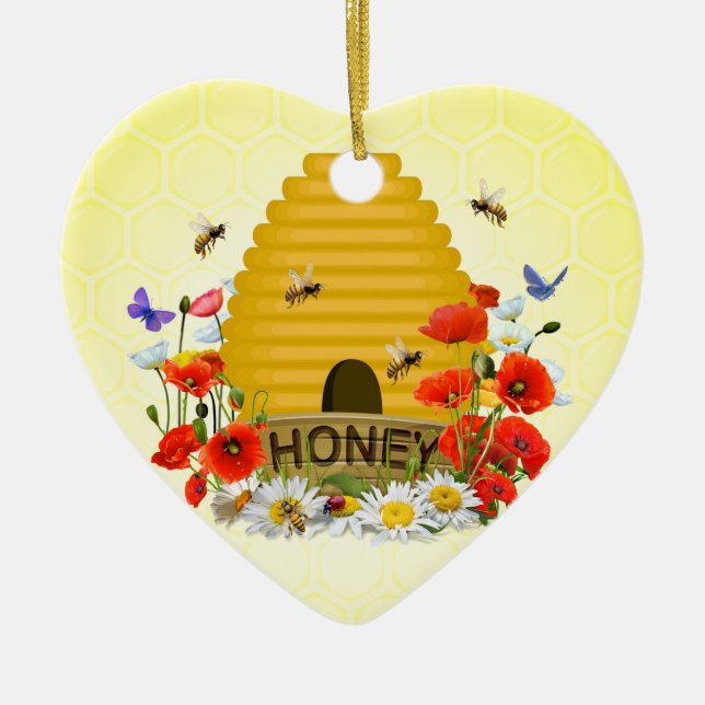 Biodling Julgransprydnad Keramik (Framsidan)