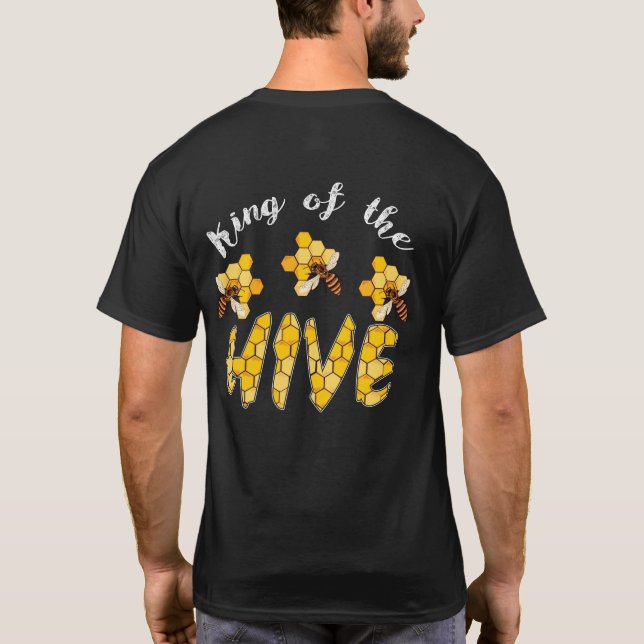 Biodling Kung i biodlingsbiet Bie T Shirt (Baksida)