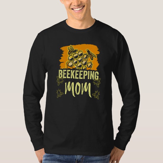 Biodling Mamma Hobbybiodlare Ord Mor T Shirt (Framsida)