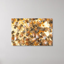 Biodling på Arlos honungsgård Canvastryck