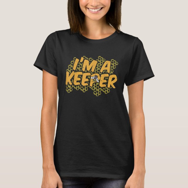 Biodling Pun Humor Honung Apiarist T Shirt (Framsida)