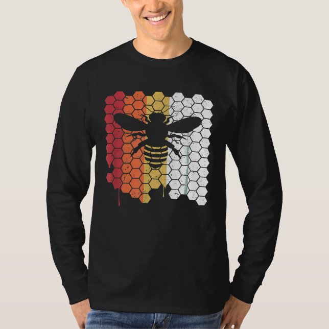 Biodling Retro Stil T Shirt (Framsida)