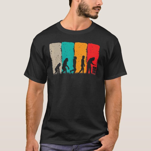 Biodling Retro-utveckling för biodling T Shirt (Framsida)