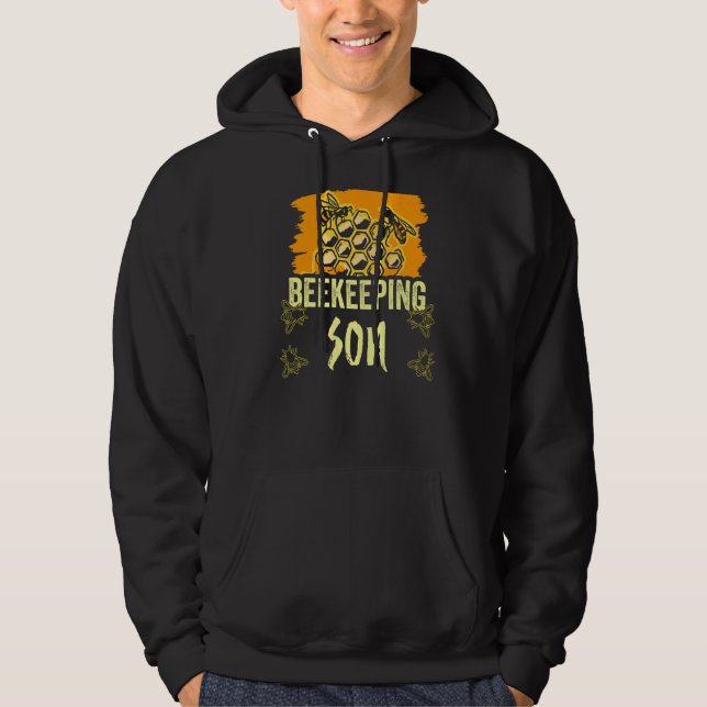 Biodling Son Hobby Bibiodlingsbin Ord Hoodie (Framsida)