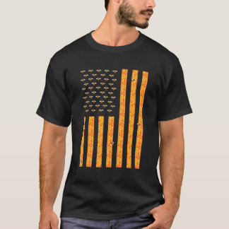 BiodlingsBeek, bijur av honungsbikaka, amerikansk T Shirt
