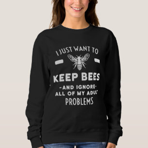 Biodlingsbin bortser från problem med Vuxen i Behå T Shirt