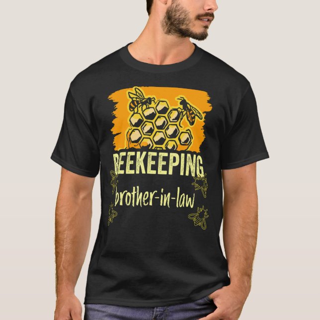 Biodlingsbror i juridik, biodlingsbin säger t shirt (Framsida)