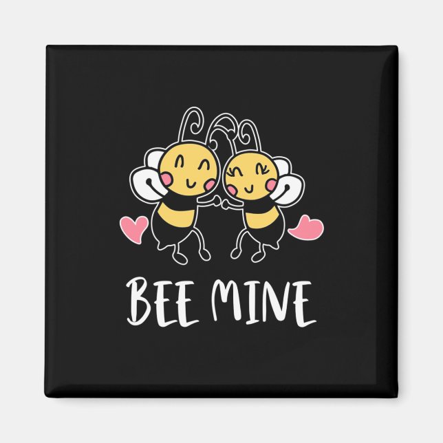 Biodlingsföretag Gift | Bee Mine Magnet (Framsidan)