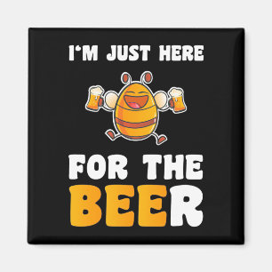 Biodlingsföretag Gift Jag är bara här för bina Magnet