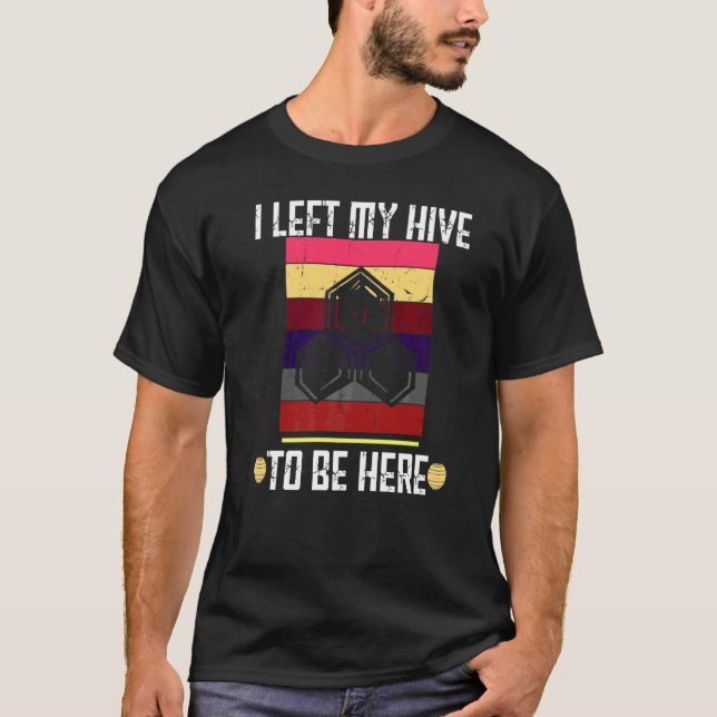 Biodlingshonung för biodling t shirt (Framsida)