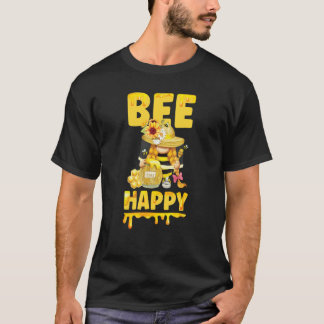 Biodlingsskötare Gnomes Gnome Gnome honey Bee T Shirt