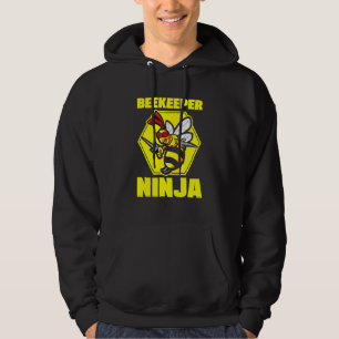 Biodynamiker Ninja Biodynamik Honungsbin Hoodie