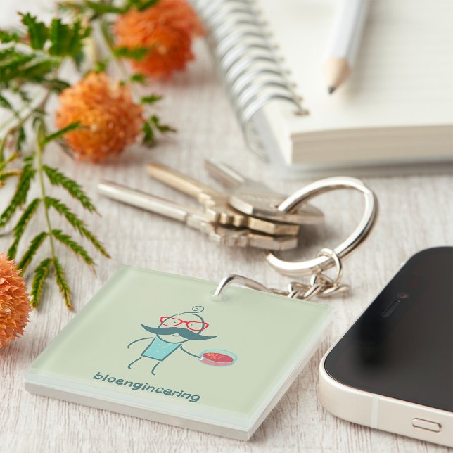 Bioengineering Scientist Keychain (Skapare uppladdad)