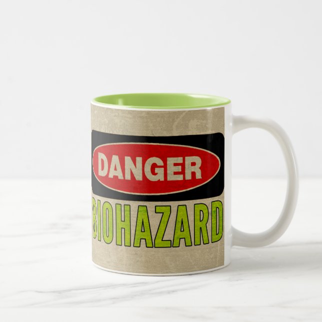 Biofara | Danger Sign Mugg (Höger)