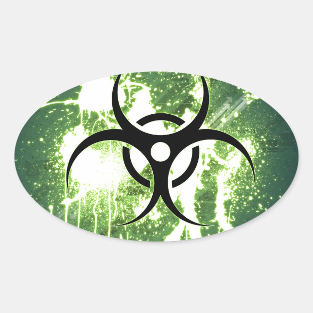 Biofara Ovalt Klistermärke (Framsida)