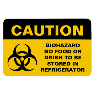 Biofaroskylt Magnet