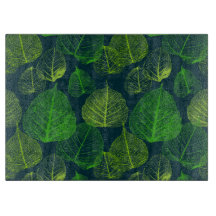 Biofila Mörk grönt Skeleton Löv