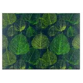 Biofila Mörk grönt Skeleton Löv