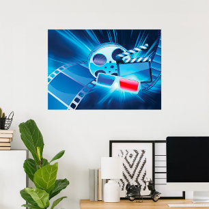 Biofilm Natt Cinema Filmrulle Poster