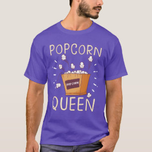 Biofilmstittande Cinema Popcorn Massivt Väntetid k T Shirt